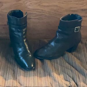 Karen Scott, soft step brown genuine leather boots